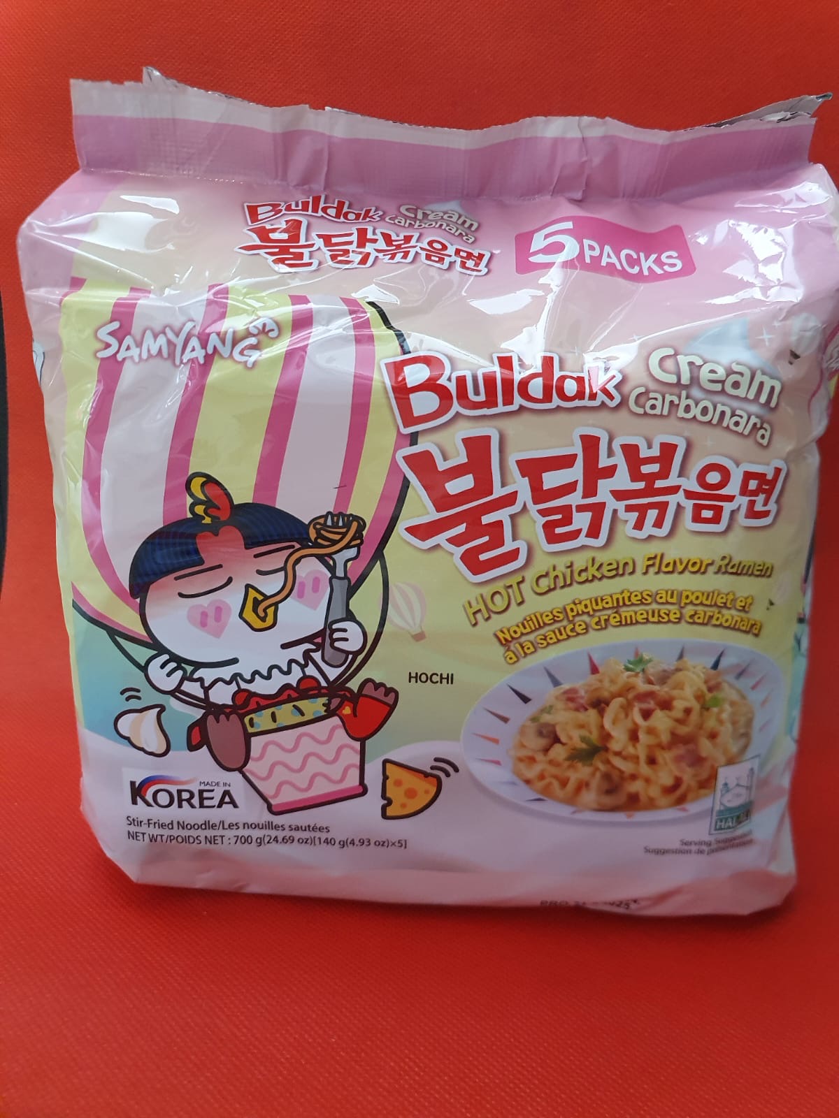Cream Carbonara Noodles
